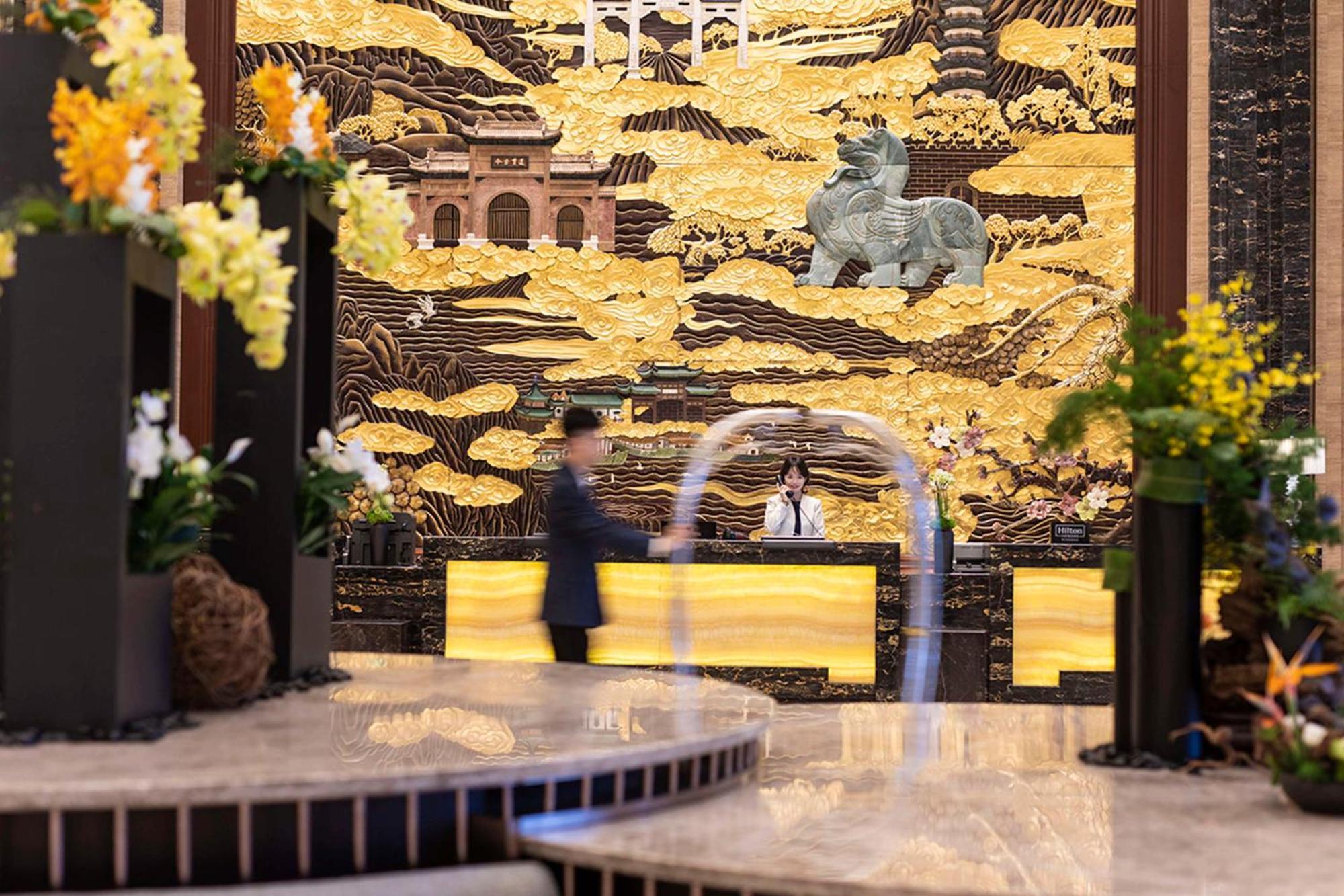 Hilton Nanjing Otel Nankin Dış mekan fotoğraf