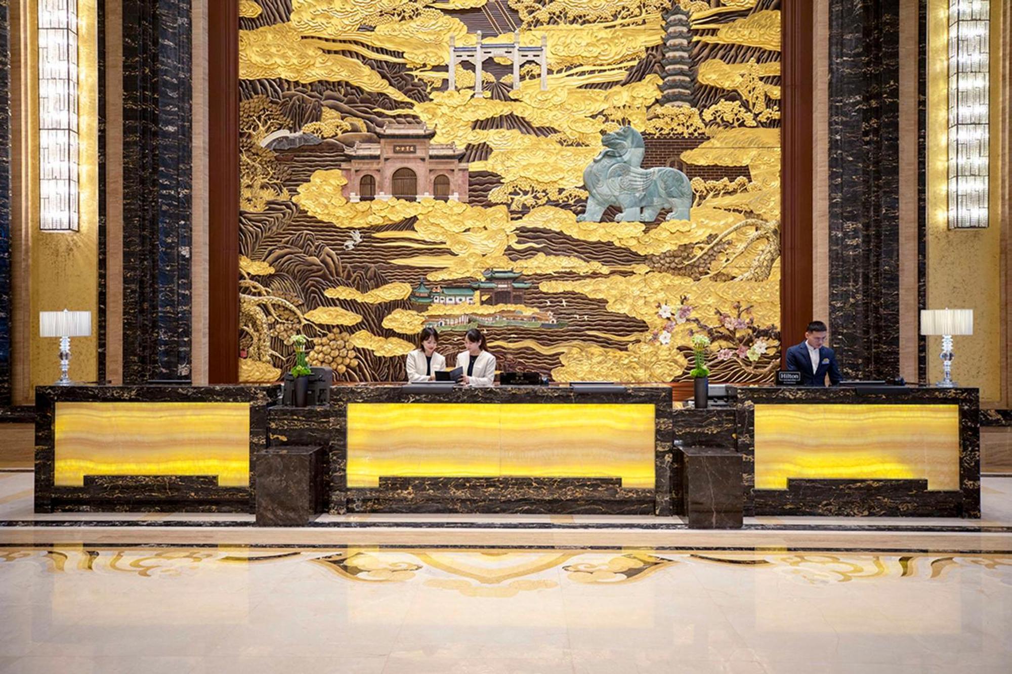 Hilton Nanjing Otel Nankin Dış mekan fotoğraf